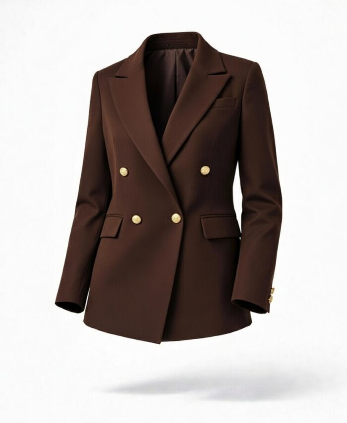 Kahverengi Blazer Ceket